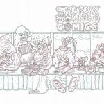 Saturday Morning Comics, okładka (przód i tył)