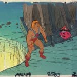 He-Man And The Masters Of The Universe, He-Man i Orko (zestaw 6 prac, panoramiczne tło)